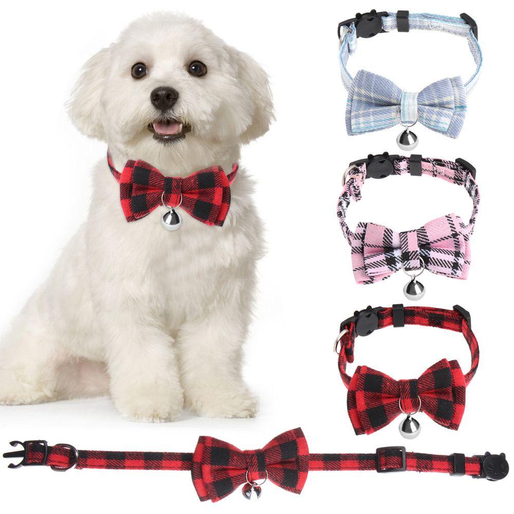 Vòng Cổ Có Khóa Đính Ngọc Trai Và Chuông Cho Thú Cưng