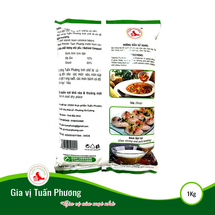 Bột Năng Tuấn Phương 1 Cân ( Gói ) | BigBuy360 - bigbuy360.vn