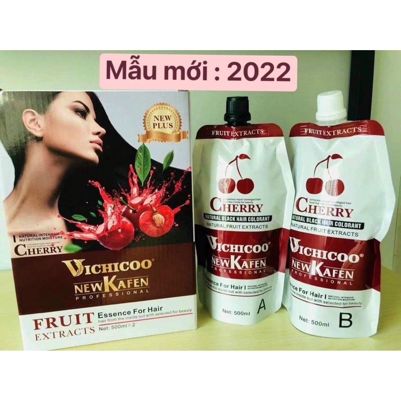 Nhuộm Đen Thảo Dược New cafen Cherry