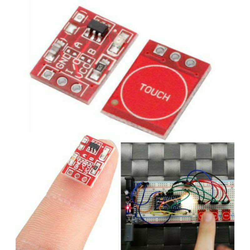 Module Nút Cảm Biến Chạm TTP223 - Touch sensor