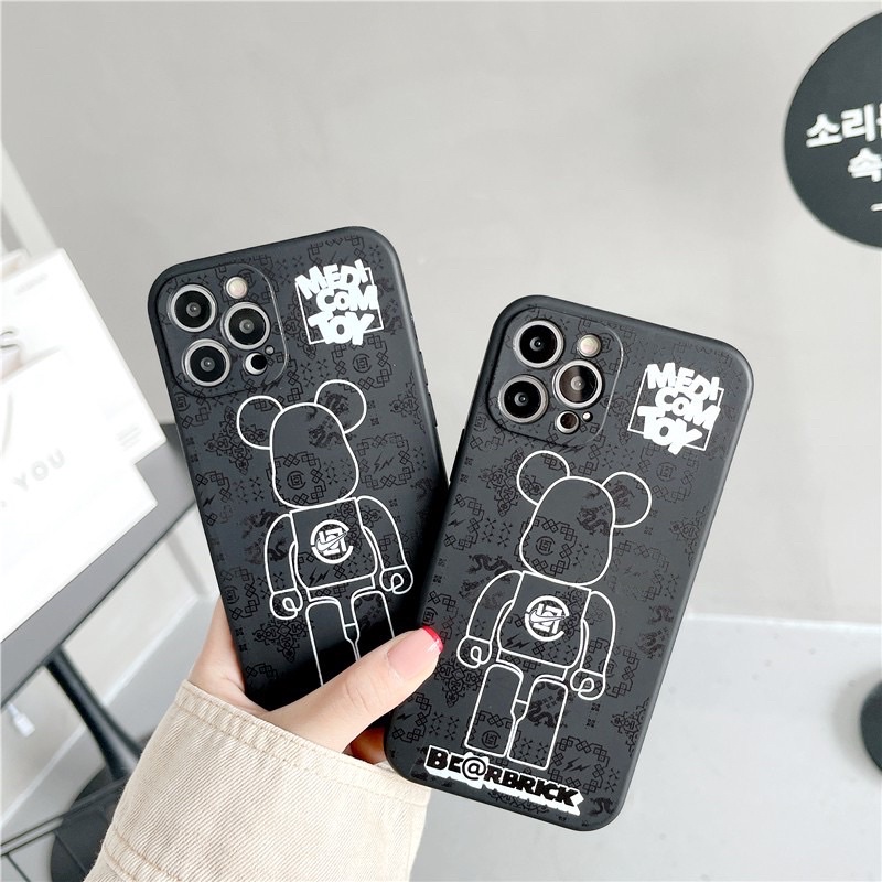 Ốp lưng iphone 6pl/6spl kwas- bearick- mông đào bảo vệ camera