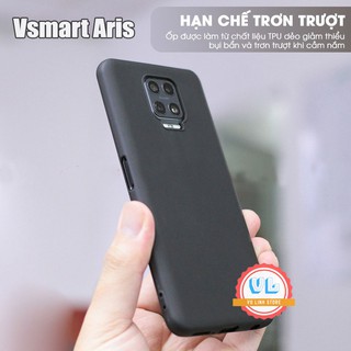 Ốp lưng Vsmart Aris chất liệu TPU đen nhám