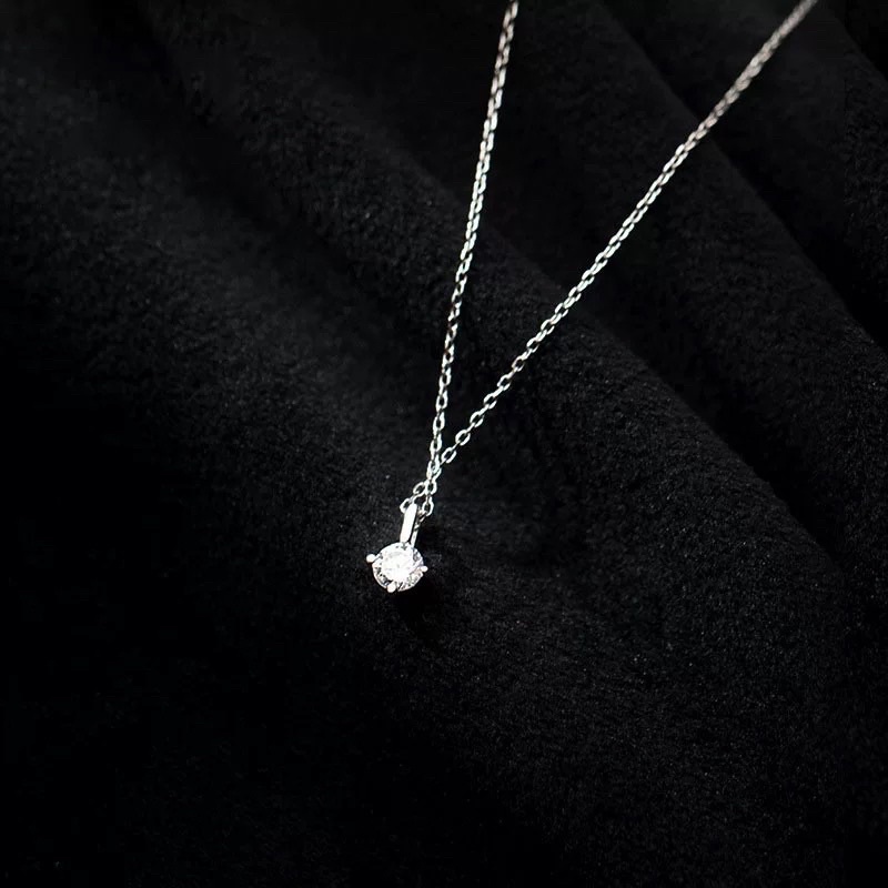 Dây chuyền nữ đá ổ đá nhỏ HOTTREND nhỏ xinh nhẹ nhàng - THJ SLIVER