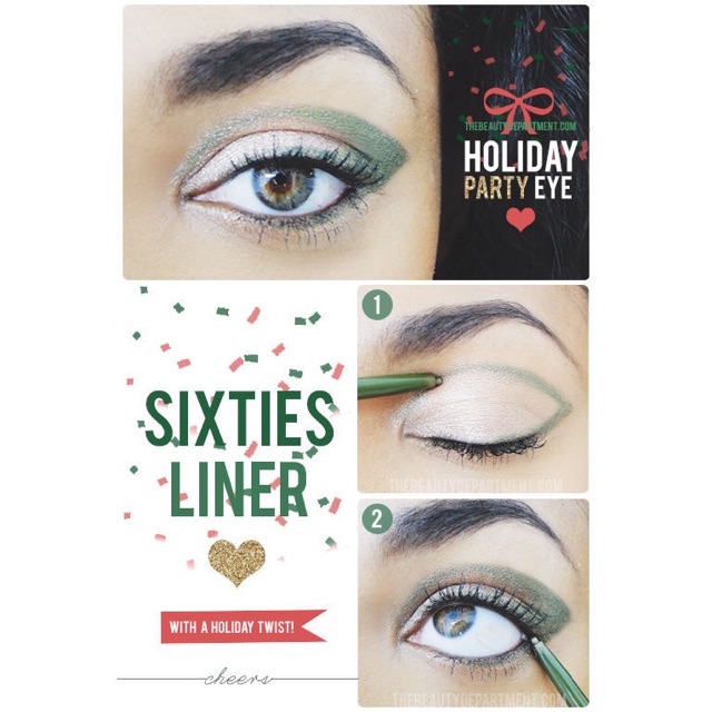 Chì kẻ mắt LA Girl Glide Eyeliner màu xanh