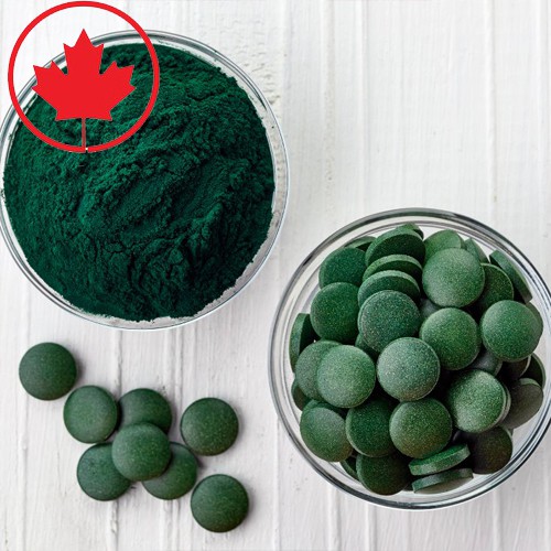 50 viên Tảo Xoắn Spirulina Royal Jelly Detox Gold Hỗ trợ đẹp da, Mác đỏ