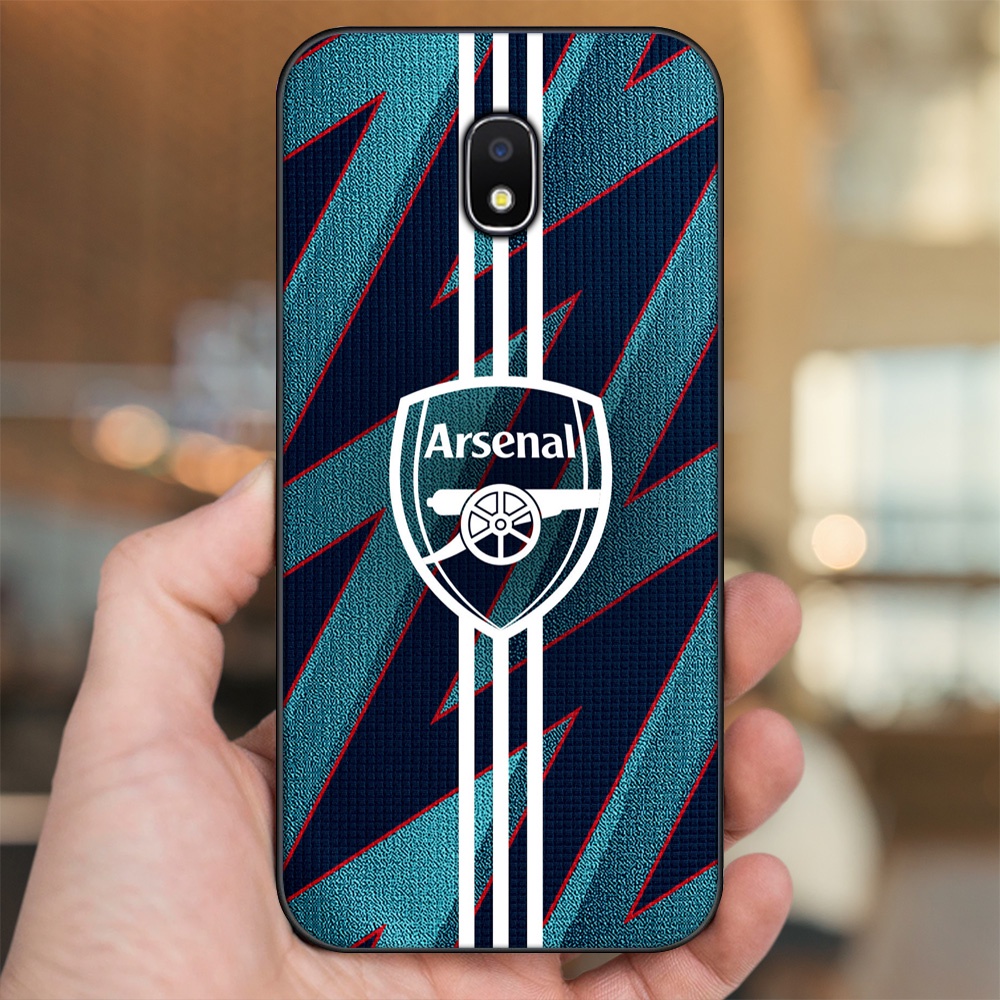 Ốp lưng Samsung J3 Pro, J5 2017, J5 Pro, J7 Pro viền đen in hình Arsenal FC