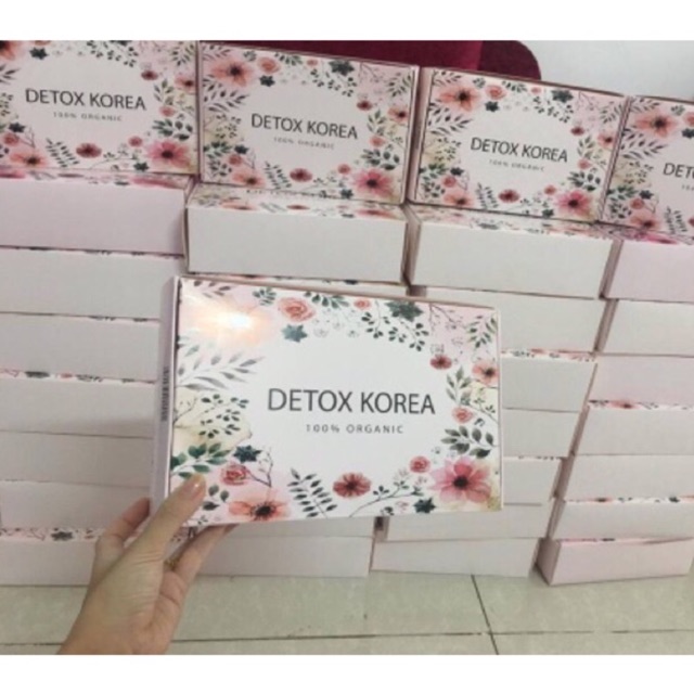 Combo 30 goi Detox, bình 1 Lit kèm túi vải