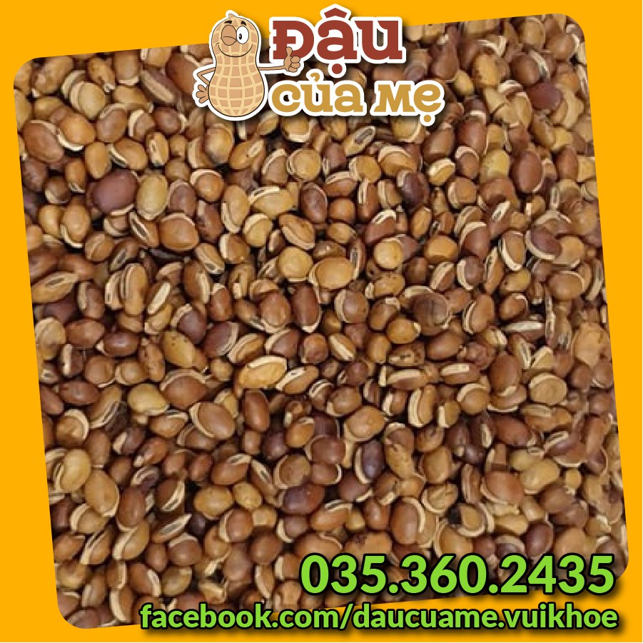 Đậu ván quê rang sẵn
