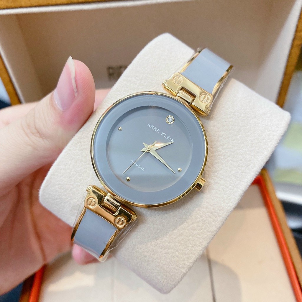 Đồng hồ nữ Anne klein AK/1980 thời trang size 34mm AK04 Fullbox