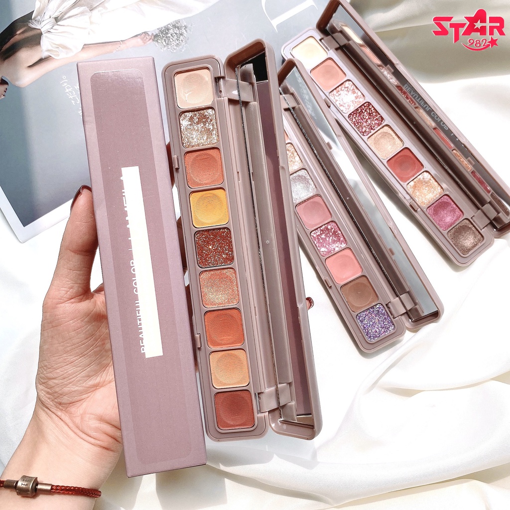 Fashion Multicolor Eyeshadow Palette Fade-Free Eyeshadow