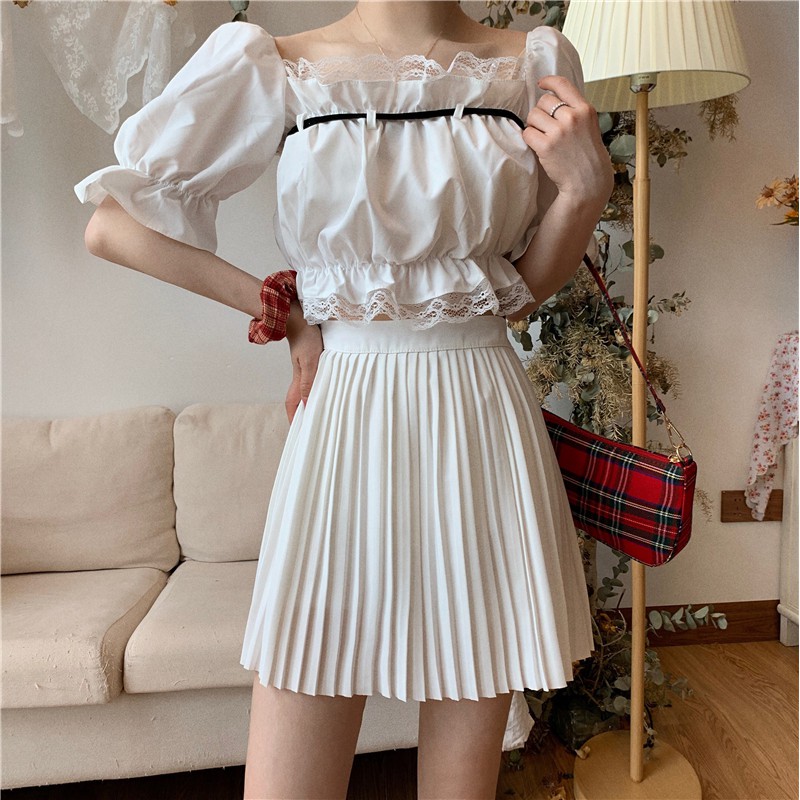 [SẴN] Chân váy ca rô Ulzzang Quảng Châu VVN42 | BigBuy360 - bigbuy360.vn