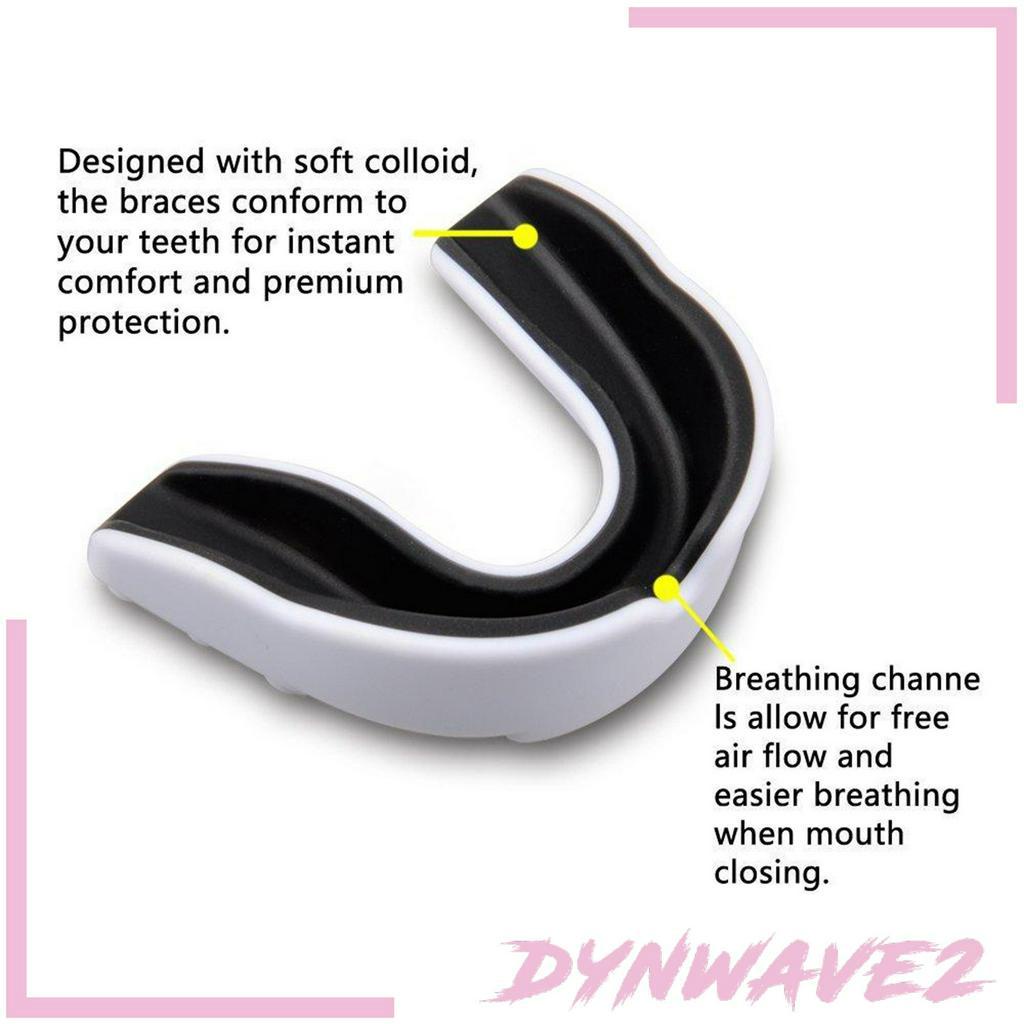 Set 2 Miếng Chắn Bảo Vệ Răng Chuyên Dụng Khi Chơi Boxing / Muay Thái