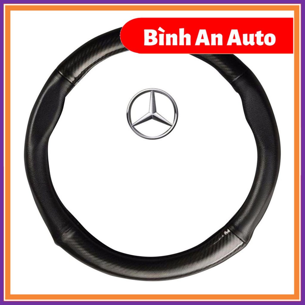 Bọc vô lăng ô tô MERCEDES, bọc vô lăng sparco, bọc vô lăng da vân carbon dành cho các dòng xe MERCEDES - Bình An Auto