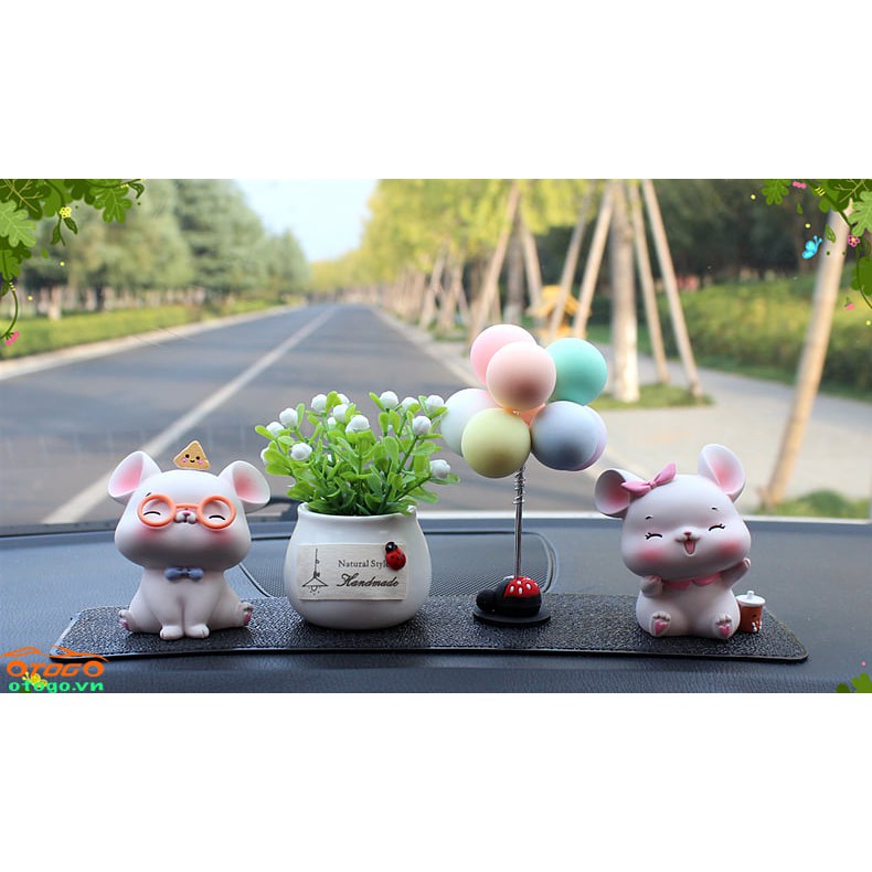 Chuột Trang Trí Taplo Xe Hơi
