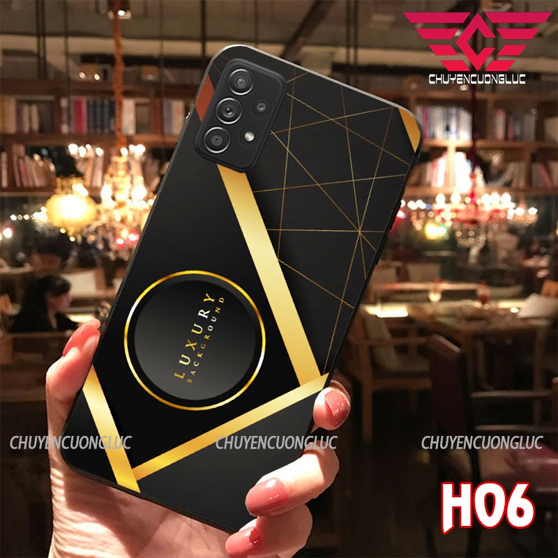 [HOT] ỐP LƯNG SAMSUNG A22/ A32/ A52/ A72/ A03S LUXURY MẶT SAU BẰNG KÍNH ĐẲNG CẤP