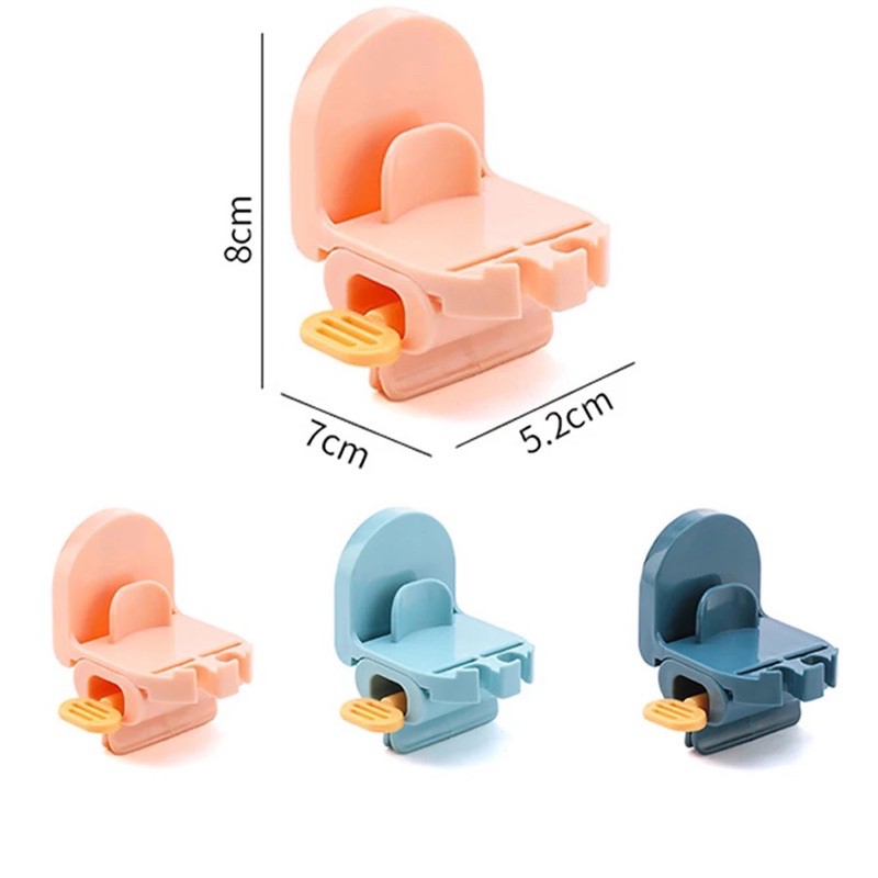 Dụng cụ nặn kem đánh răng dán tường kiêm giá treo bàn chải cực đa năng