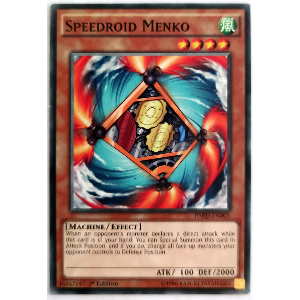[Thẻ Yugioh] Speedroid Menko |EN| Common (ARC-V)