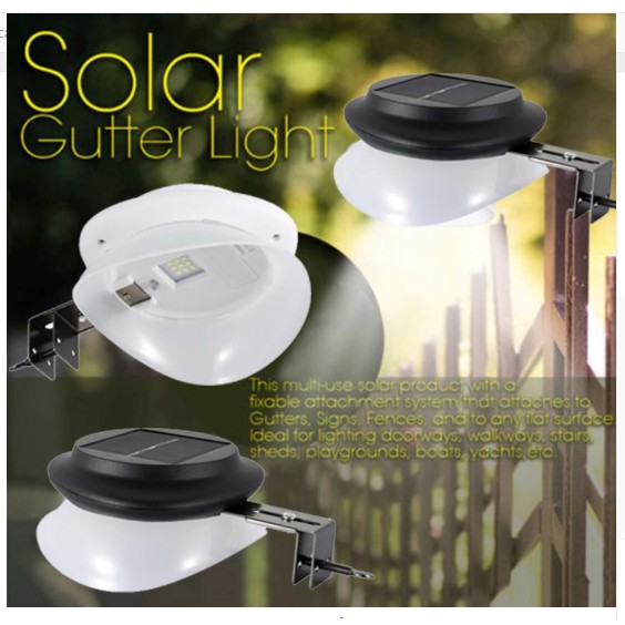 Đèn Trang Trí Năng Lượng Mặt Trời NEW SOLAR 9 Led (Ánh Sáng Trắng)