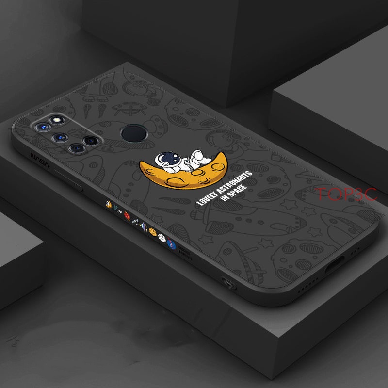 Ốp điện thoại Realme C17 ốp điện thoại Realme 7i NASA Ốp Điện Thoại Cho Realme C17 Realme 7i Realme C12 Realme C25 Realme9Pro 8Pro C15 C20 C21 C21Y C25Y C31 C35 C11 2021 TKR