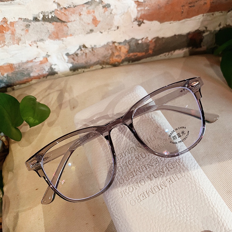 Gọng kính cận nam nữ VIENDO mắt vuông tròn chống ánh sáng xanh tia uv hàn quốc thời trang kính cận có độ cắt theo yêu cầu