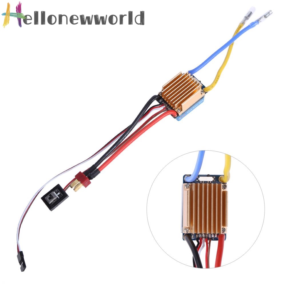 Bộ điều khiển tốc độ động cơ không chổi than ESC chống nước 320A cho xe điều khiển từ xa 1/10