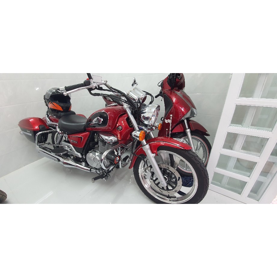 Ghi đông Tay lái ngang GZ150A 125 và các dòng xe tương ứng Phi 22 Mẫ