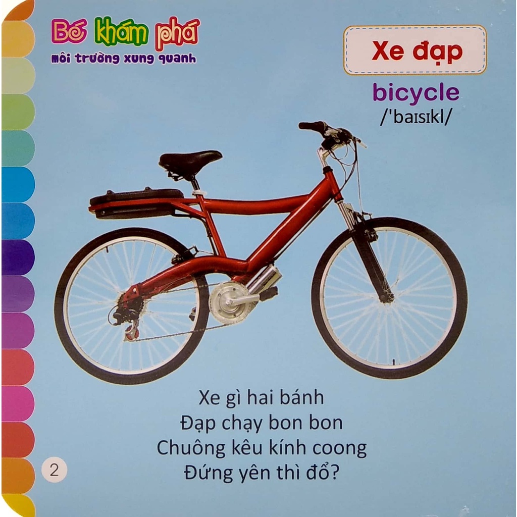 Sách Bé Khám Phá Môi Trường Xung Quanh: Giao Thông - Transport (Song Ngữ Việt - Anh)