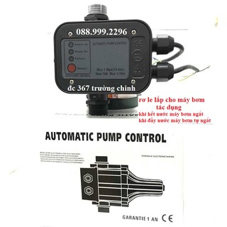 rơ le chống cạn máy bơm - role máy bơm tăng áp