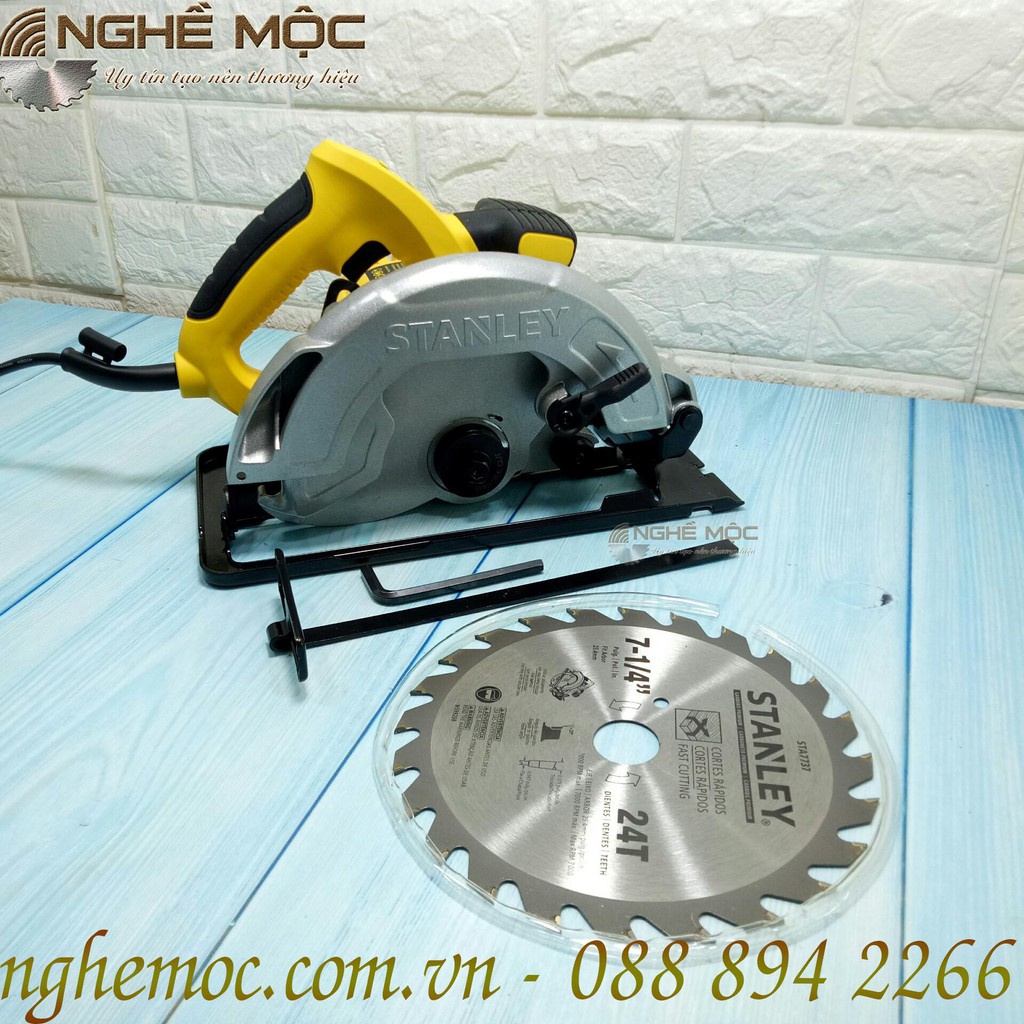 Máy cưa đĩa Stanley SC16 1600W Nghề Mộc