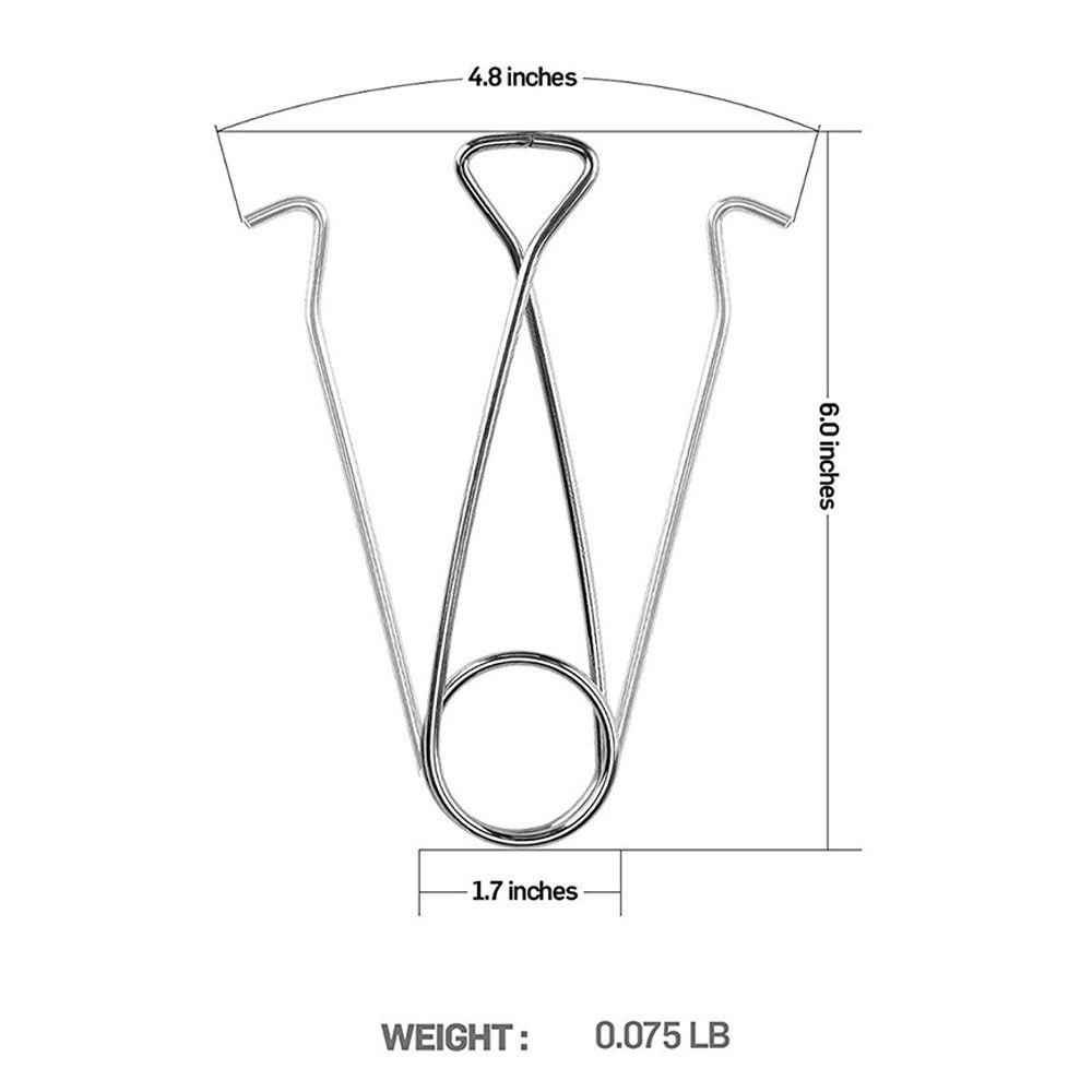 Vanes1 Móc Treo Bình Nước Bằng Thép Lò Xo Tiện Dụng Khi Đi Câu Cá / Cắm Trại