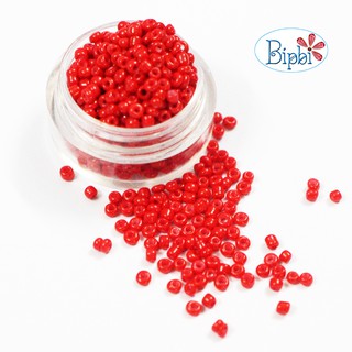 1000 hạt cườm màu đỏ 2mm