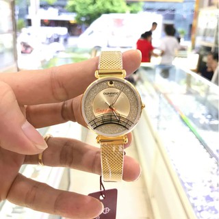 Đồng hồ nữ SUNRISE 9805SA Full hộp chính hãng, Kính Sapphire chống xước, chống nước