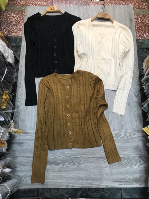 ÁO LEN NÚT THỪNG CHẤT ĐẸP MS15202 | BigBuy360 - bigbuy360.vn