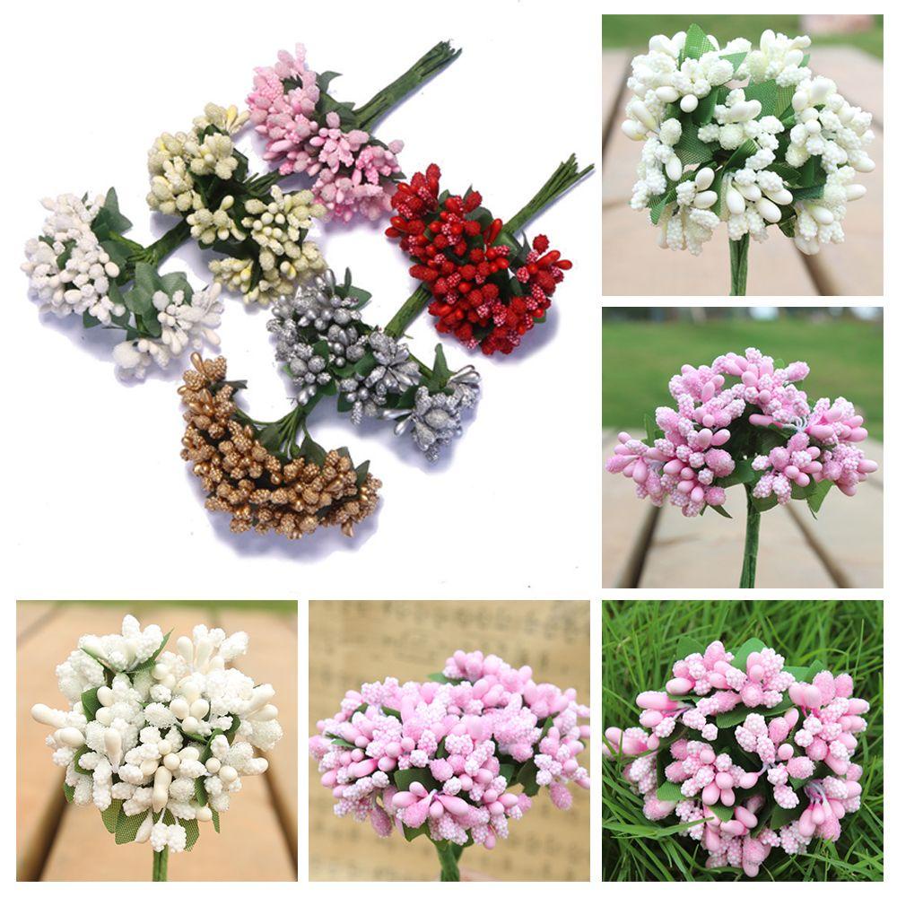 SUENIN Hoa Nhân Tạo Mới 144 Cái Hộp Quà Kẹo