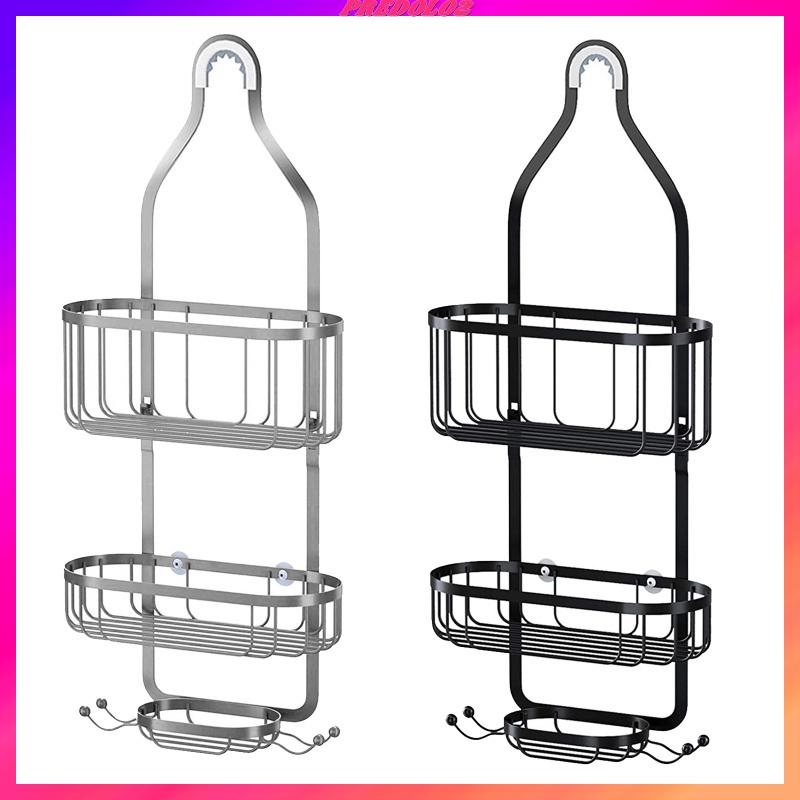 Giá Đỡ Treo Tường Phòng Tắm Bằng Thép Không Gỉ 2 Ngăn