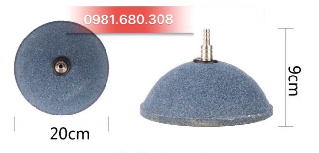 Sủi oxi bánh bao 20cm