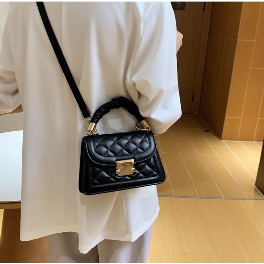 Túi xách Nữ Linh Store Túi Đeo Chéo Trần Trám Da Mềm Cao Cấp Form Đứng Chuẩn Từng Chi Tiết Phong Cách Hàn Quốc