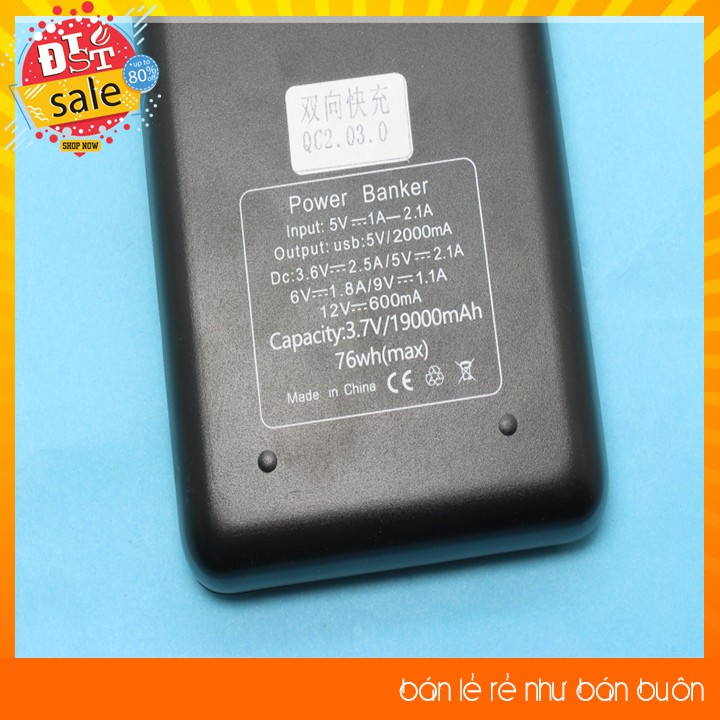 ✅ Box sạc dự phòng AiLi 18650 6 Cell 3.6v 5v 6v 9v 12v -Chưa pin