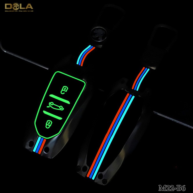 Vỏ ốp khoá xe hơi - Bọc chìa smartkey ô tô Peugeot 208 2008 308 3008 408 505 5008 chìa thông minh