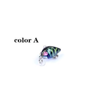 Mồi Câu Cá Giả 3D Mini 30mm/1.5g