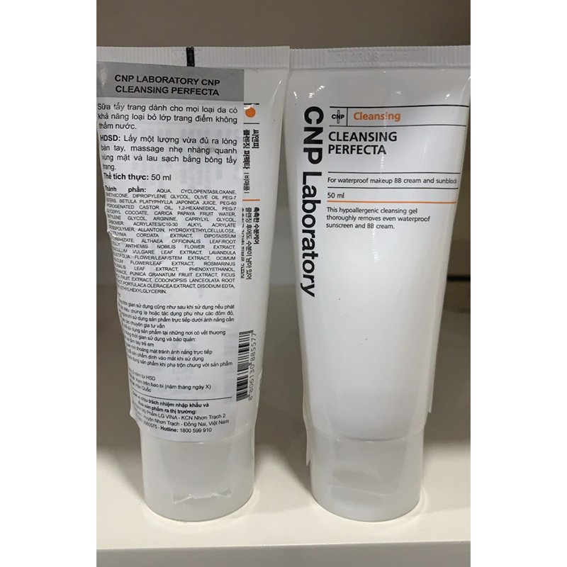 Gel Tẩy Trang Sạch Sâu CNP Laboratory Cleansing Perfecta 50ml