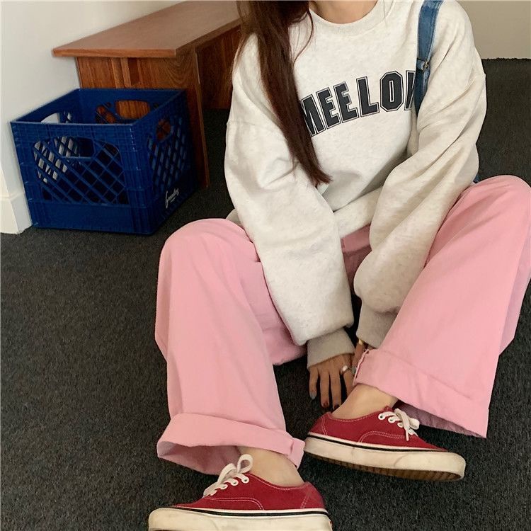 Áo Sweater cổ lọ dáng rộng thiết kế mới thời trang theo phong cách hàn quốc