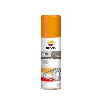 Chai xịt bảo dưỡng bôi trơn sên xe Repsol Moto Chain Lube 400ml