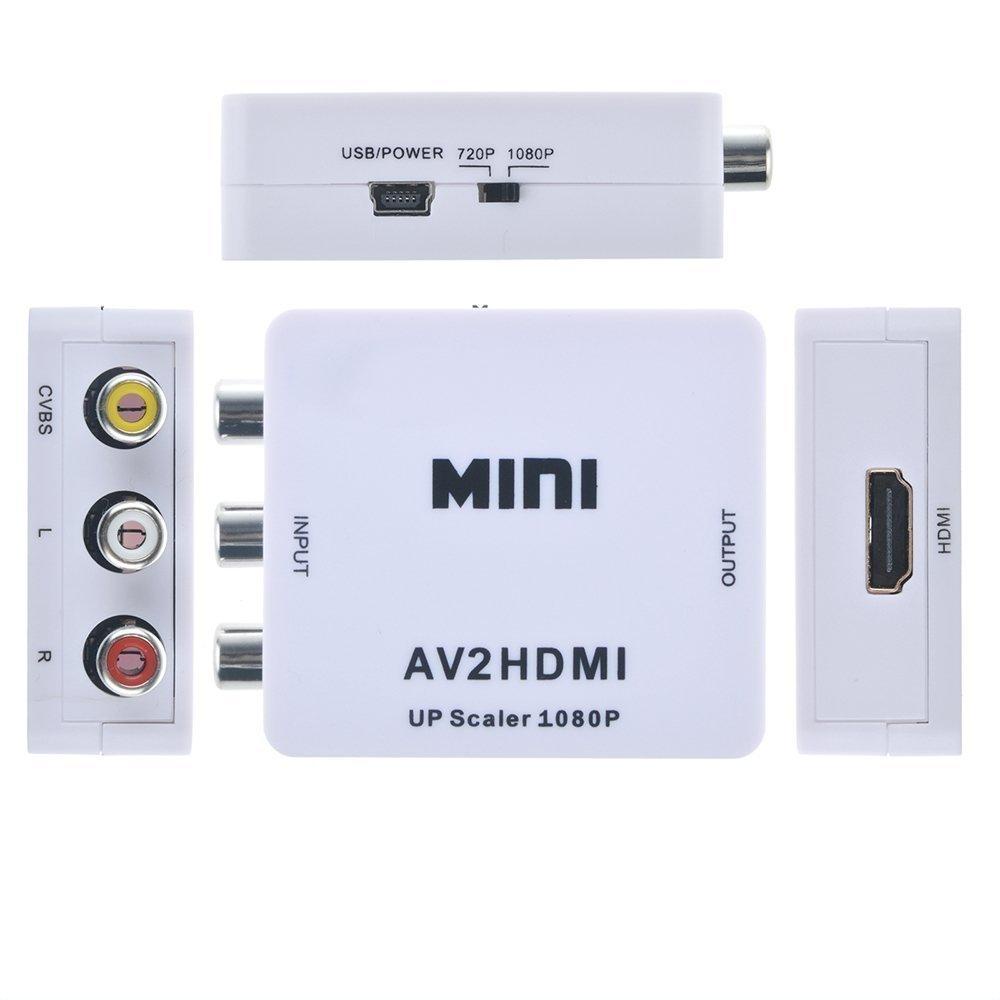 Bộ Chuyển Đổi Tín Hiệu từ AV sang HDMI, Adaptor AV Sang HDMI