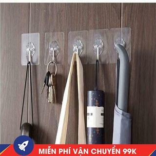 Combo 10 Móc dán cường lực 10kg ( siêu chắc)