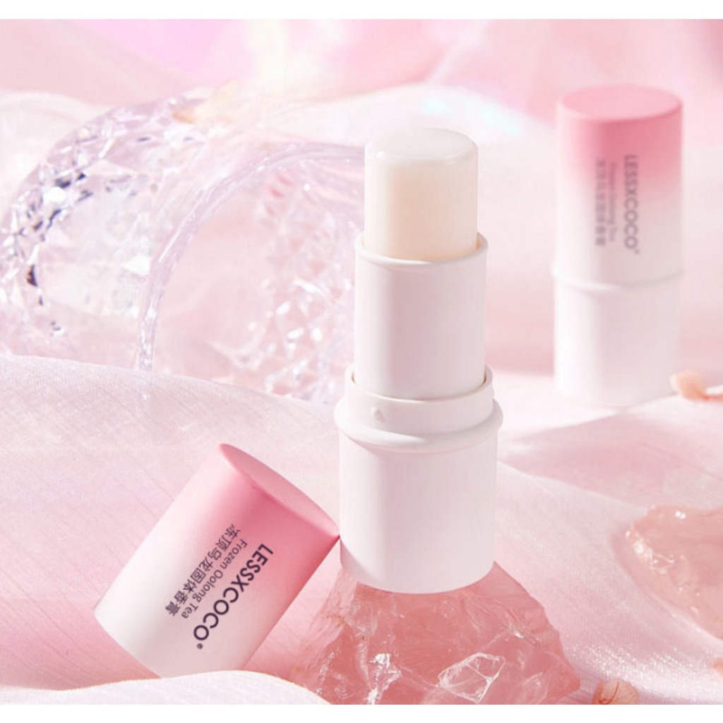 Nước Hoa Nữ dạng sáp đặc LESSXCOCO Cream Perfume hình thỏi son tiện lợi mang theo  6g