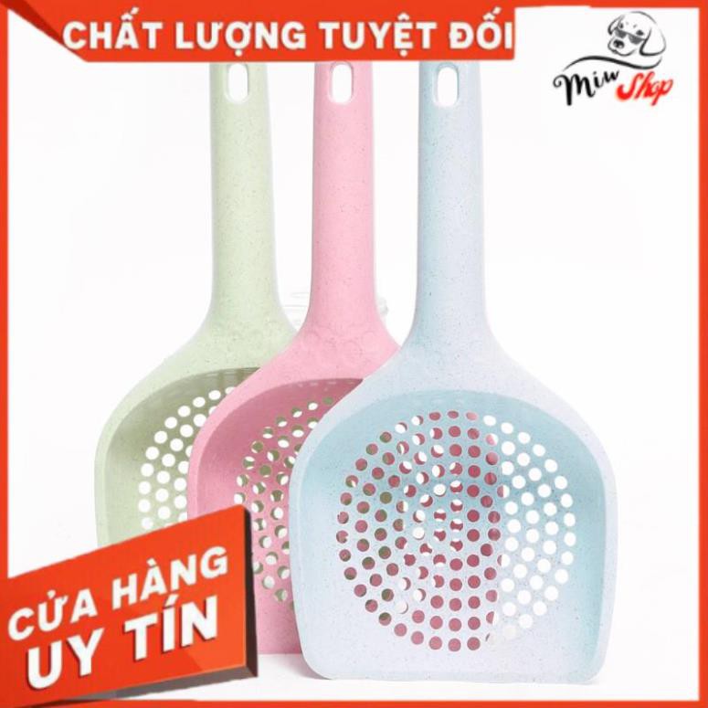 Xẻng Xúc Phân Chậu Khay Vệ Sinh Cho Chó Mèo💨💨👌Giúp Tách Phân Một Cách Dễ Dàng