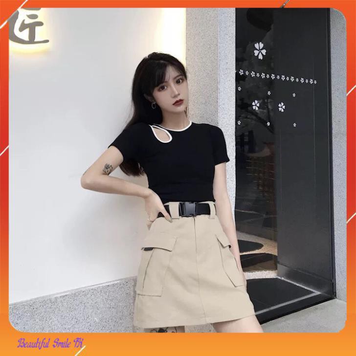 -Hàng nhập khẩu 💖💖 QUẦN GIẢ VÁY KAKI TÚI HỘP NỮ (BOX SKIRT) - (Sp sẵn) Liên hệ mua hàng  084.209.1989