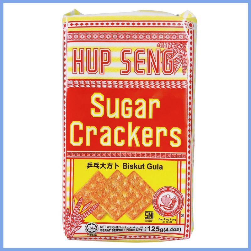 Bánh ăn kiêng lúa lạt Hup Seng Cracker 125g