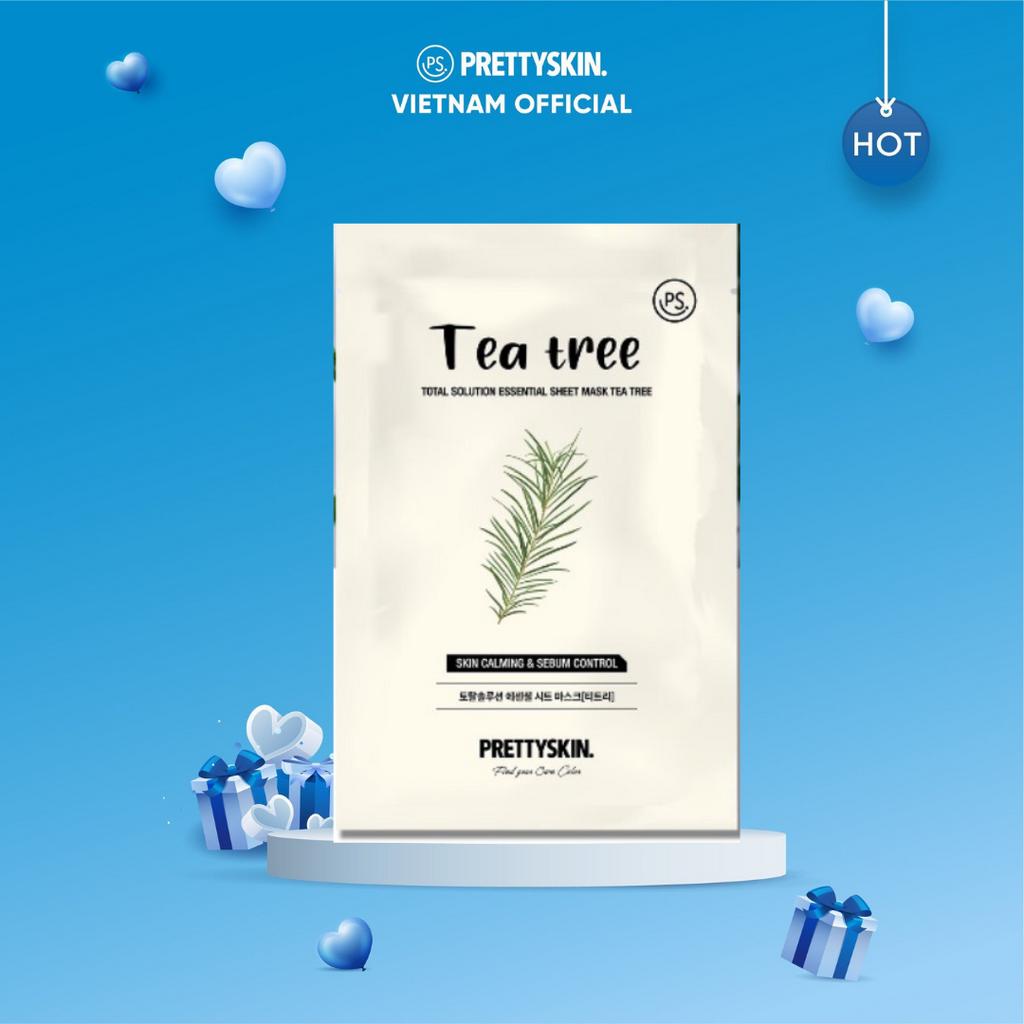 Mặt nạ trà tràm Prettyskin 23g